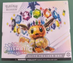 Pokemon TCG Scarlet Violet Prismatic Evolutions Elite Trainer Box ETB New Sealed - Image 1