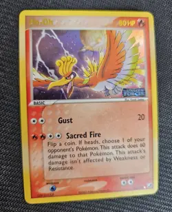 Pokemon Ho-Oh 27/115 Ex Unseen Forces Holo Stamped. Near Mint. - Image 1