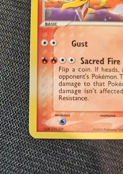 Pokemon Ho-Oh 27/115 Ex Unseen Forces Holo Stamped. Near Mint. - Image 3