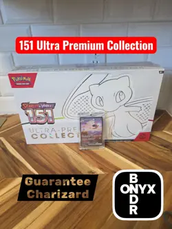 POKEMON 151 UPC SCARLET & VIOLET ULTRA PREMIUM COLLECTION & Charizard (SEALED) 820650855412 - Image 1