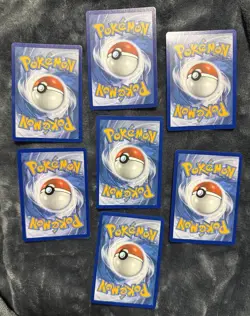 Pokemon Rainbow Rare Trainer Lot - 8 Full Art Supporters - NM/M - Image 2