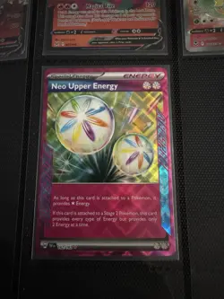 Pokemon TCG Neo Upper Energy 162/162 Temporal Forces Ace Spec - Image 1