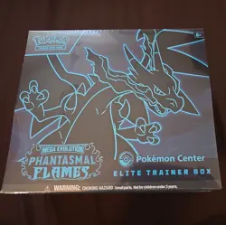 Mega Evolutions Phantasmal Flames Pokemon Center ETB - Sealed - Image 1