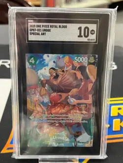 SGC 10 2025 One Piece Royal Blood #OP07-021 Urouge Special Art - Image 1