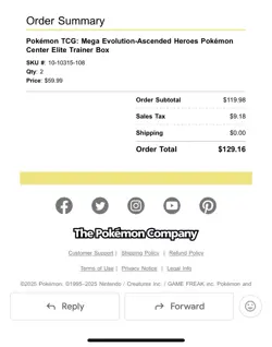 Pokemon Ascended Hero’s Pokemon Center ETB X2. Confirmed Order PRESALE! - Image 4