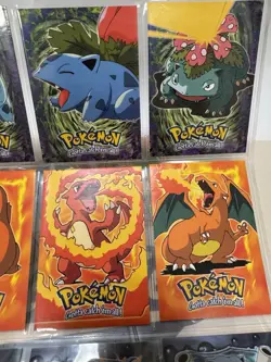 Full Base Set of All 12 Pokemon Topps TV Animation Episode Cards 1999 - Image 4