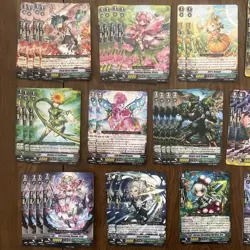 Bushiroad Cardfight!! Vanguard 58 English Cards Lot w/Box And 4 Special Cards - Image 3