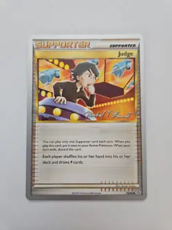 Pokemon TCG Judge Supporter 2011 World Championship Card 78/95 - Image 1