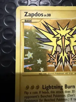 Zapdos 150/147 Supreme Victors Holo Tag Pokemon Card LP - Image 2