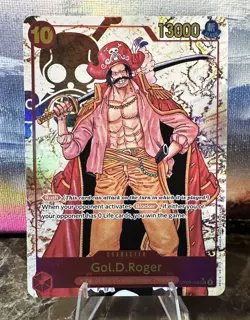 OP09-118 Gol D Roger SEC Alt Art One Piece Card Game TCG - Image 1