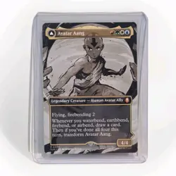 MTG Magic the Gathering Avatar Aang (308/447) Avatar The Last Airbender LP - Image 1