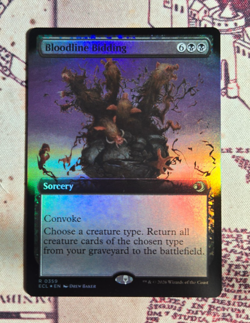 MTG Foil Bloodline Bidding Extended Lorwyn Eclipsed Magic the Gathering NM - Image 1