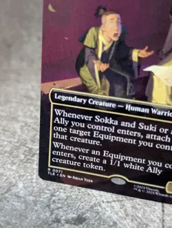 MTG, Sokka and Suki (#0071), Avatar: TLE, Borderless, Non-Foil, NM Rare - Image 2