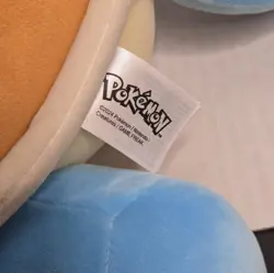 Pokemon Squirtle Kids' Plush Sleeping Buddy 18 Inches - Image 5