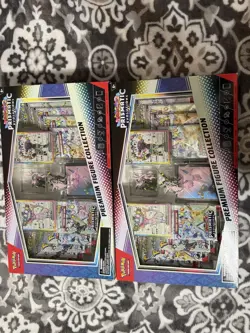 Pokemon TCG Prismatic Evolutions Premium Figure Collection | Set Of 2, Fast SHIP - Image 1