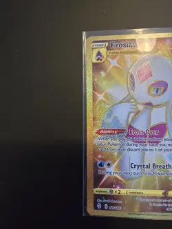Pokemon TCG Froslass Illustration Rare 226/203 Gold Secret Evolving Skies Mint - Image 3