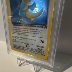 Pokemon Dark Dragonite 5/82 Team Rocket Holo Rare Unlimited PSA 6 2000 - Image 4