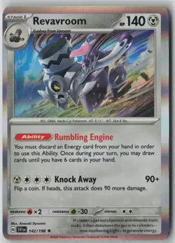 Revavroom (142/198) [Rare,Holo] Pokemon SV01: Scarlet & Violet Base Set [ENG] - Image 1