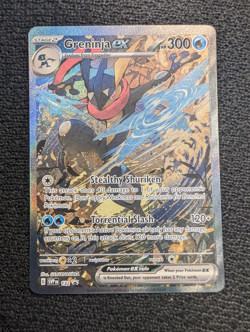 Pokemon TCG Greninja EX Black Star Promo 132 Full Art Rare Card #132 - Image 3