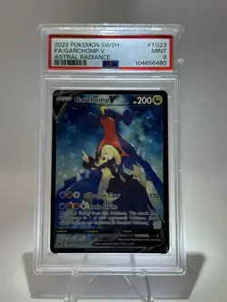 Garchomp V SWSH10: Astral Radiance Trainer Gallery PSA 9 - Image 1