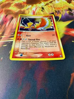 Ho-Oh 27/115 LP-NM Reverse Holo Rare STAMPED Unseen Forces 2005 Pokemon TCG - Image 2
