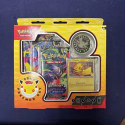 2026 Pokemon Day Pikachu Promo Collection Box Factory Sealed. In Hand. - Image 1