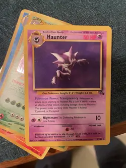 Pokemon Vintage Haunter 21/62 Fossil NM - Image 1