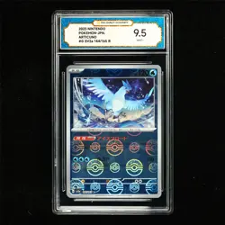 TQG 9.5 MINT+ 2023 Pokemon JPN Articuno 144/165 R - Image 1
