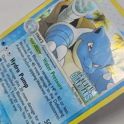 Blastoise Reverse Holo Stamped EX Crystal Guardians 14/100 Pokemon TCG - MP - Image 5