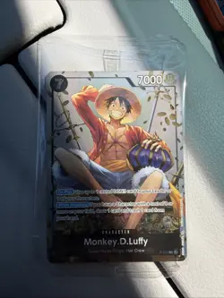 One Piece Monkey D. Luffy P-075 English Promo Tin Set Vol 2 Exclusive Card Only! - Image 1