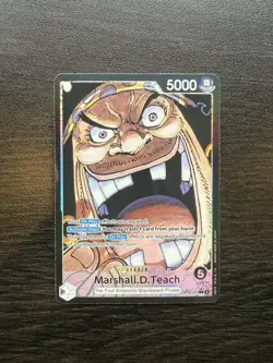 Marshall D. Teach OP09-081 Leader ALT ART One Piece Emperors in the New World - Image 1
