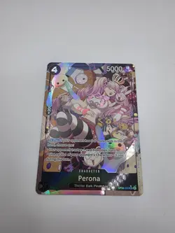 One Piece CCG Perona OP06-093 Alt Art SR - Wings of the Captain English - Image 1