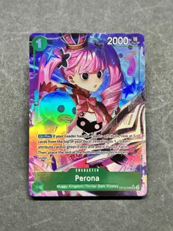 Perona (Alternate Art) OP12-034 Legacy of the Master Foil - Image 1