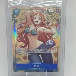 NAMI P-112 ASIA Stamp Promo Mini-tin Pack Set Vol.2 One Piece Asia Rokushiro - Image 1