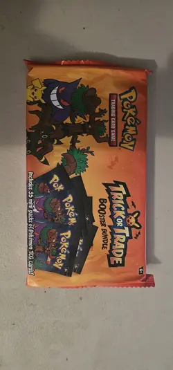 2024 Trick Or Trade BOOster Bundle Pokemon TCG with 35 Sealed Mini Packs - Image 1