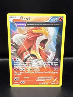 Pokemon Entei 15/98 XY Ancient Origins Reverse Holo - Image 1