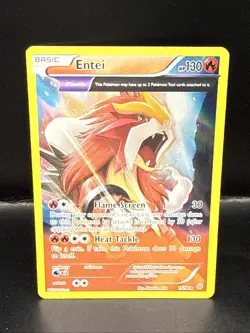 Pokemon Entei 15/98 XY Ancient Origins Reverse Holo - Image 2