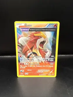 Pokemon Entei 15/98 XY Ancient Origins Reverse Holo - Image 3
