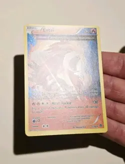 Pokemon Entei 15/98 XY Ancient Origins Reverse Holo NM - Image 3