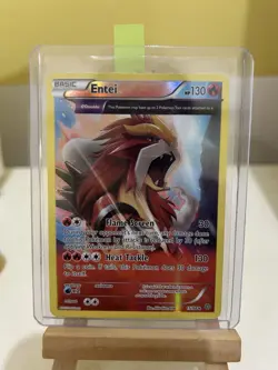 Entei 15/98 Reverse Holo Rare Pokemon TCG XY - Ancient Origins LP/NM - Image 1
