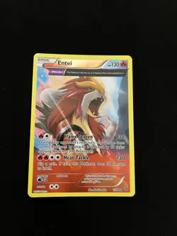 Entei (15) 15/98 MINT/NM Pokemon Cards XY - Ancient Origins Reverse Holo Rare - Image 1