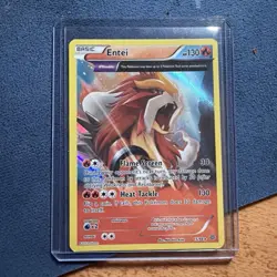 Pokemon Entei 15/98 XY Ancient Origins Reverse Holo Rare - Image 1
