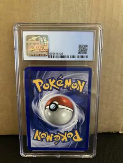 Pokemon Blastoise 2/102 Base Set Holo "No Stage" misprint error CGC 6.5 - Image 2