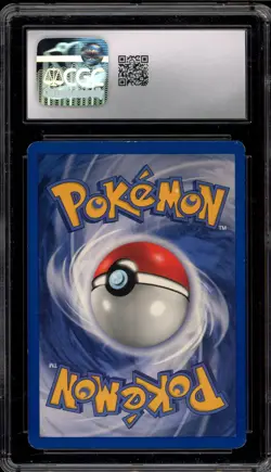Pokemon Blastoise NO STAGE ERROR Base Set Unlimited Holo Rare #2 CGC 6 - Image 2