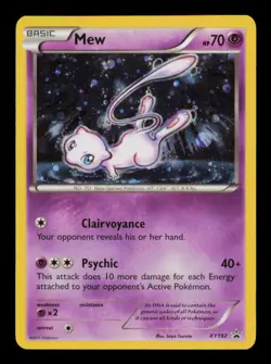 Pokemon Card Mew XY192 Holo Promo Foil Rare XY 192 NM 2017 - Image 1