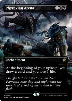 Phyrexian Arena (Borderless) R Foundations 322 NM - Image 1