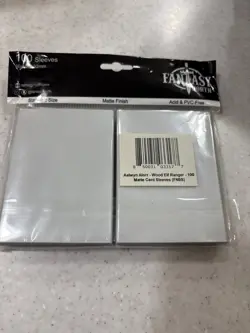 Aelwyn Alorr - Wood Elf Ranger - MTG Size - 100 Smooth Matte Card Sleeves - Image 2