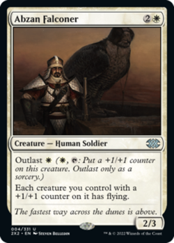 Double Masters 2022 - Abzan Falconer - Foil - Image 1