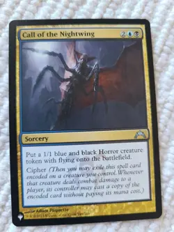 MTG The List Call Of The Nightwing By Adam Paquette Free Shipping - Image 1