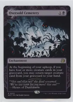 Oversold Cemetery Foil Magic: Wilds of Eldraine: Enchanting Tales WOT #0033 - Image 1